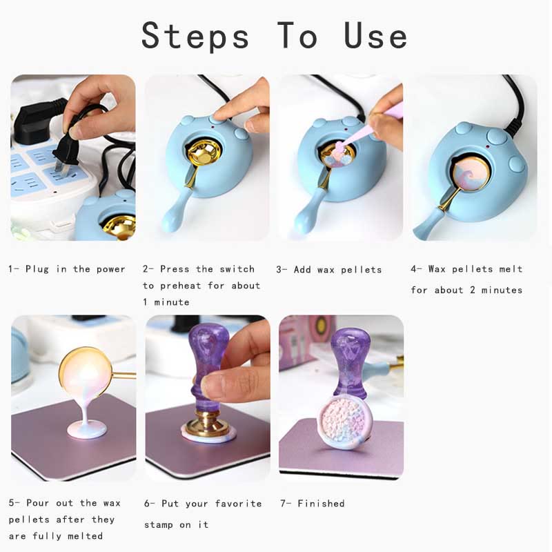 Cat Claw Electric Wax Melting Furnace For DIY Stamp Craft