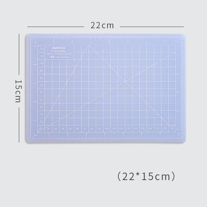 Semi Transparent Grid Cutting Mat Crafts Board For Scrapbooking