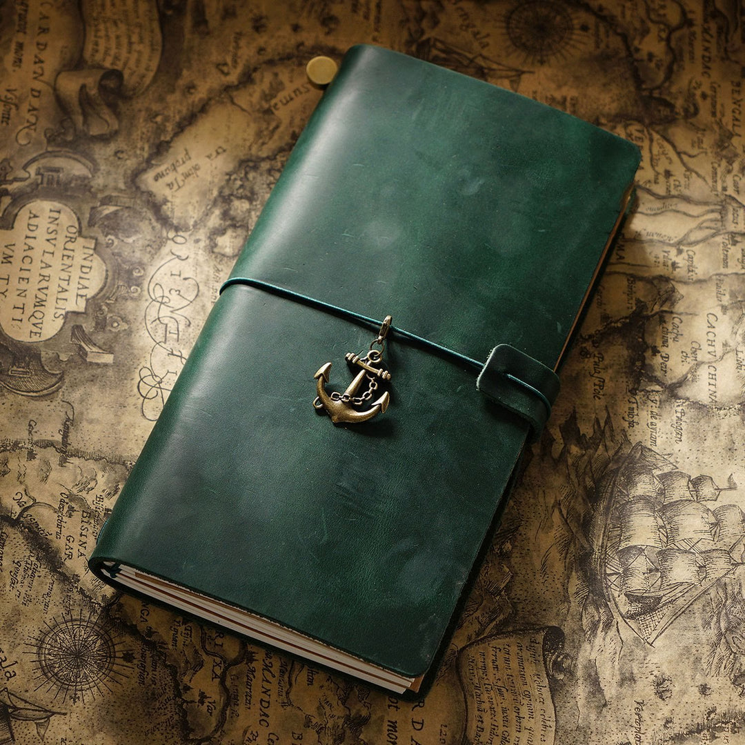 PU Leather Cover Notebook For Travel Daily Record