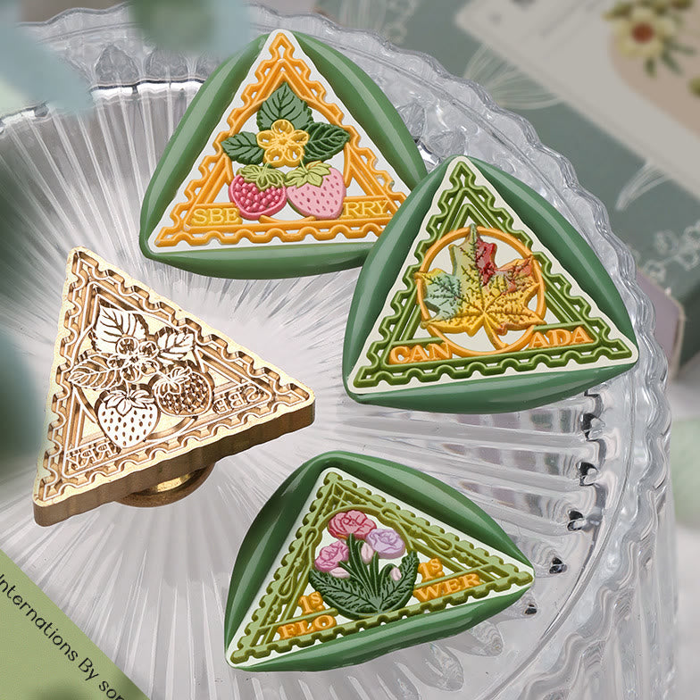 Special-Shaped Triangle Series Seal Wax Stamp Decorative Gift