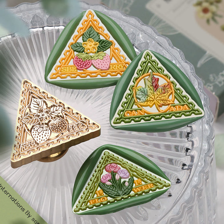 Special-Shaped Triangle Series Seal Wax Stamp Decorative Gift