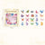 Variety Butterfly Theme Stickers 40Pcs Pack Scrapbook DIY Crafts