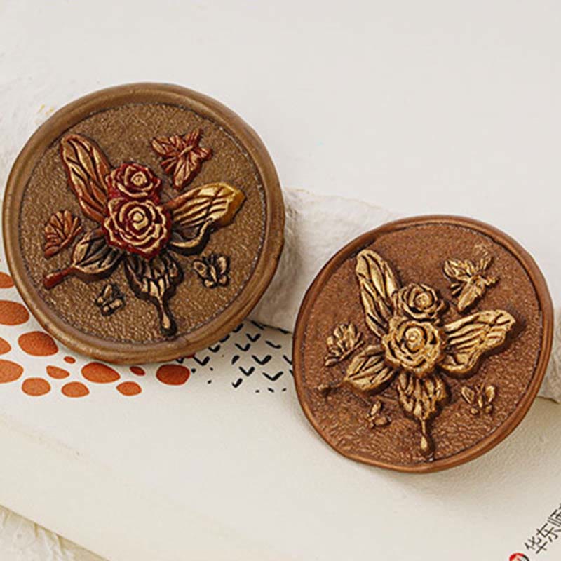 3D Embossed Starry Sky Series Seal Wax Stamp Head