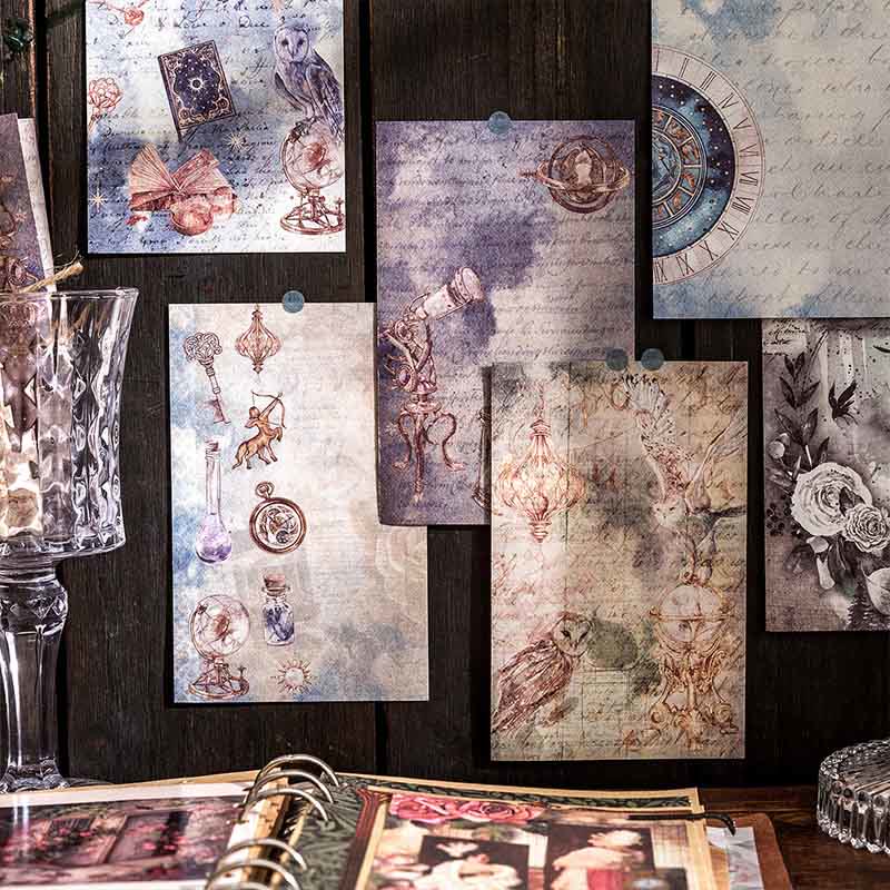 Faded Memories Series Paper Decorative Journaling Paper