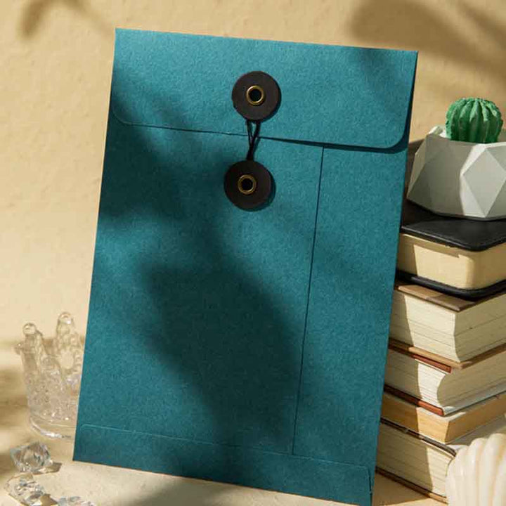 Kraft Paper File Folders A4/A5/A6 Envelopes Project Pockets for Greeting Card Document File