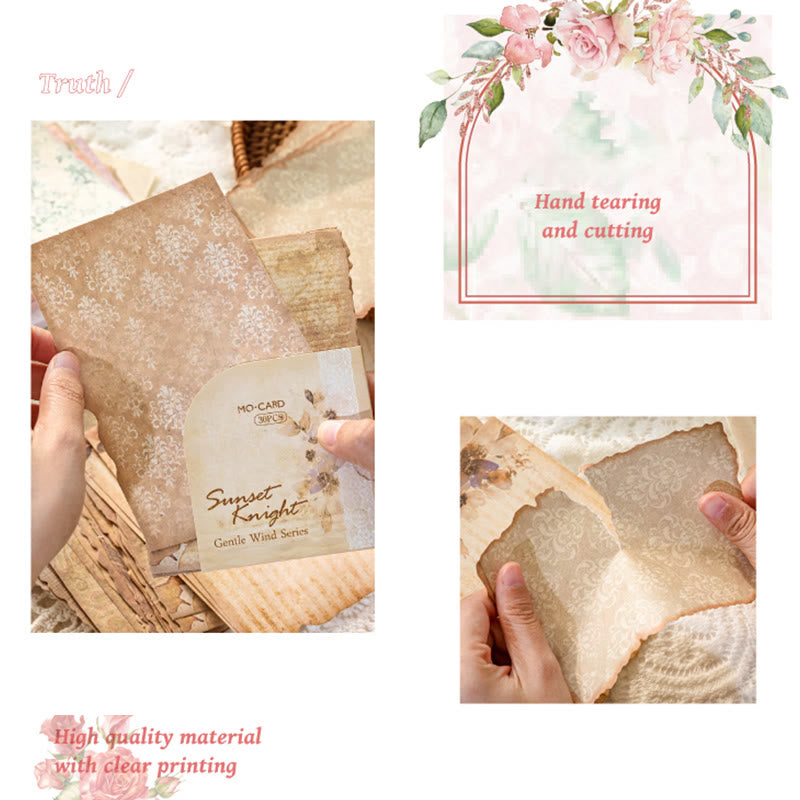 Gentle Wind Series Paper Decorative Journaling Paper