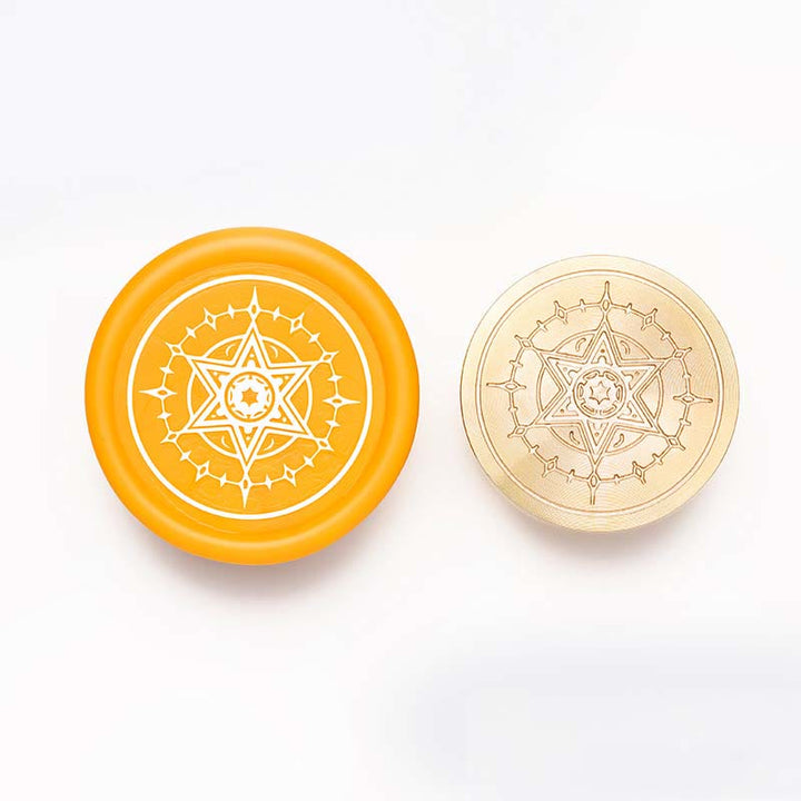 3D Embossed Magic Array Series Seal Wax Stamp Head