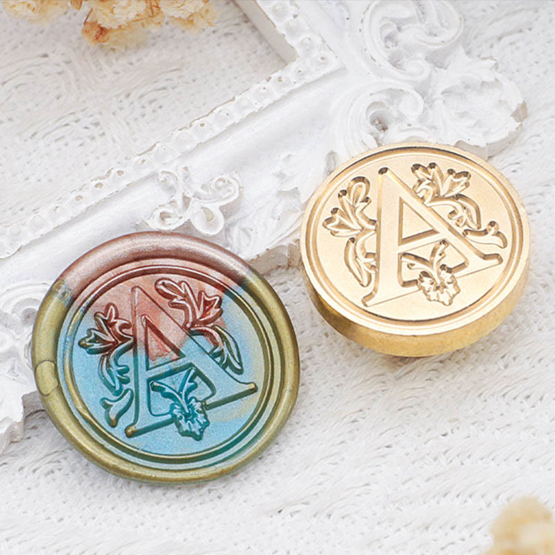 26 Capital Letter Series Seal Wax Stamp Decorative Gift