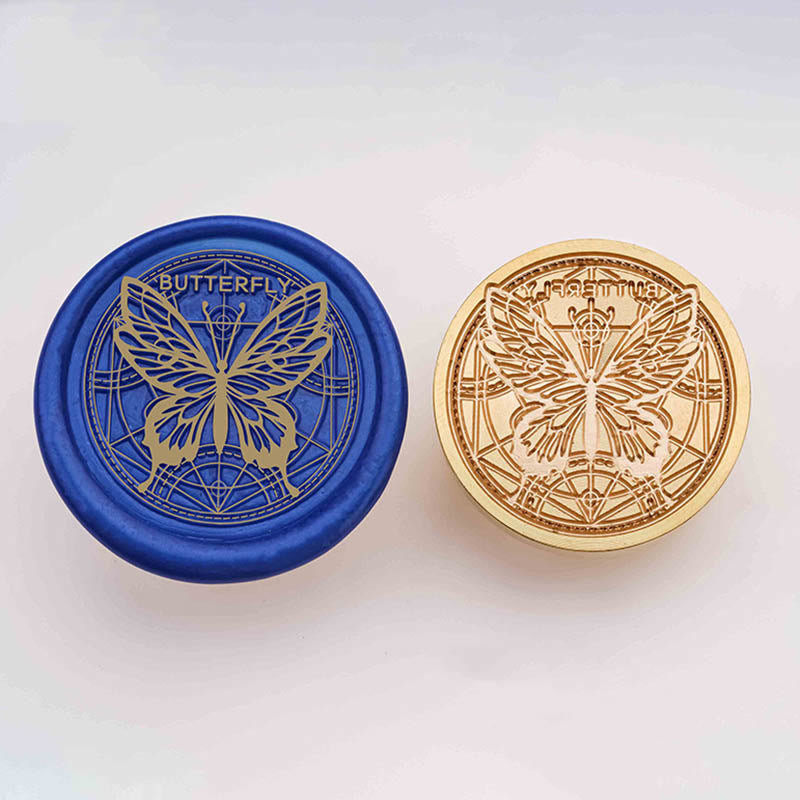 Elegant Butterfly Animal Series Seal Wax Stamp Decorative Gift