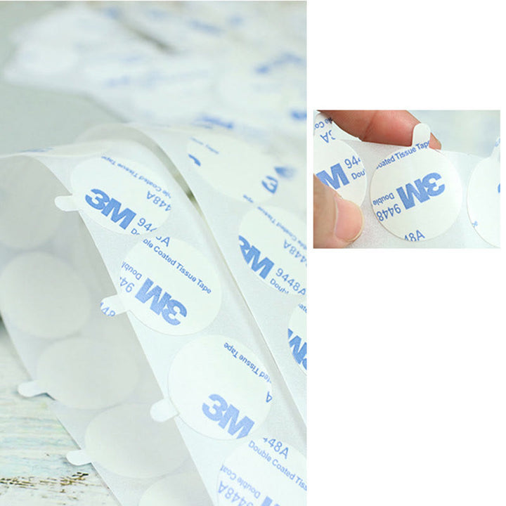 50pcs 3M Double Side Tape Back Adhesive For Seal Stamp