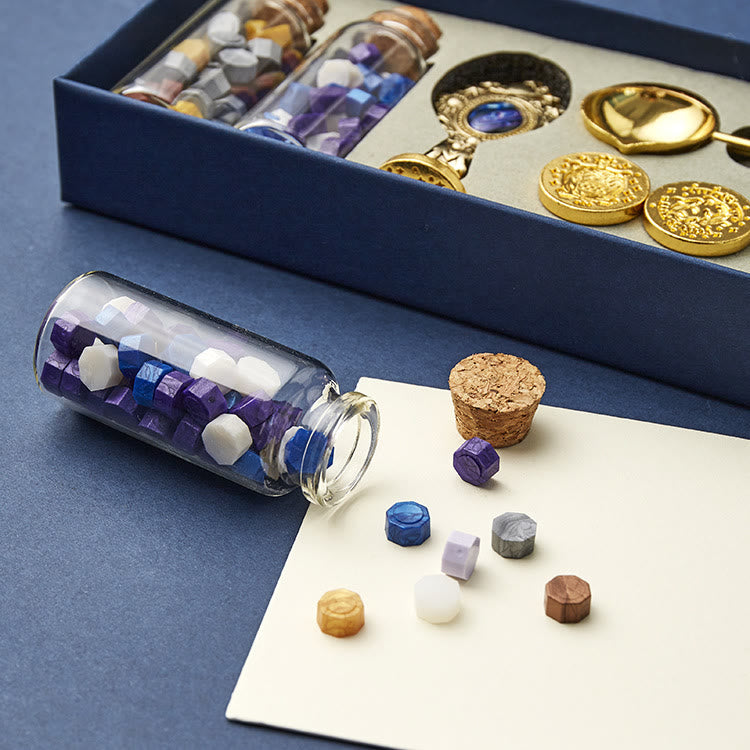 Retro Constellation Sky Series Wax Seal Stamps Gift Set