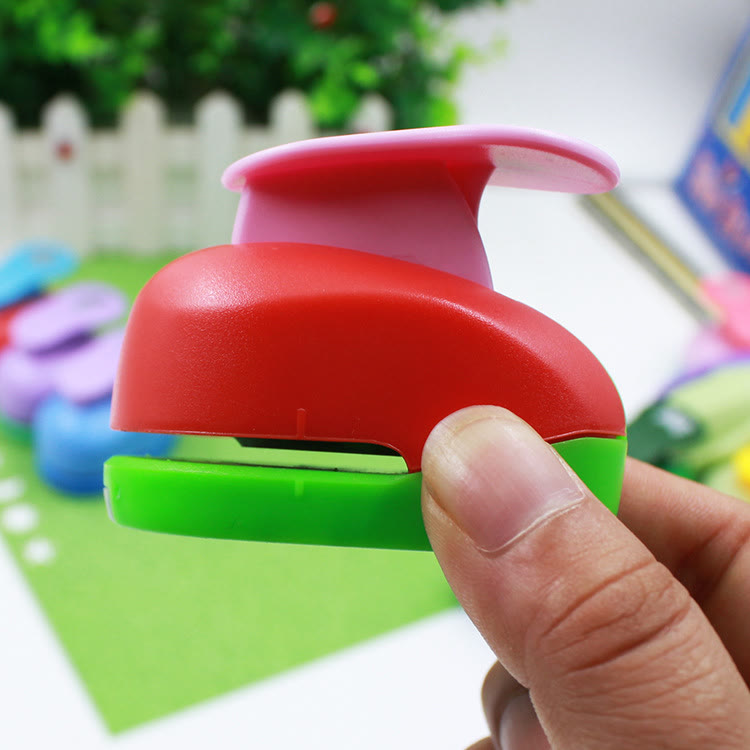 Mini Heart Shape Hole Punch For Kids Paper Crafting