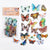 Butterfly Nature Series PET Sticker Set For Journal Decor