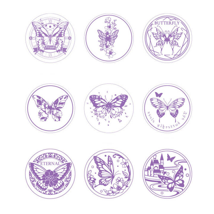 Elegant Butterfly Animal Series Seal Wax Stamp Decorative Gift