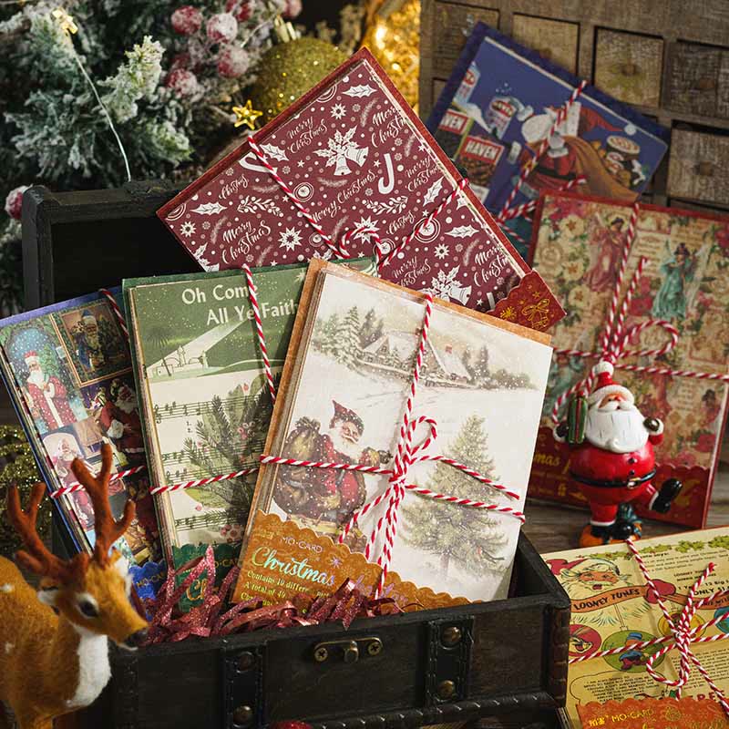 Vintage Paper Decorative Christmas Memory Scrapbook Journaling Backing Paper