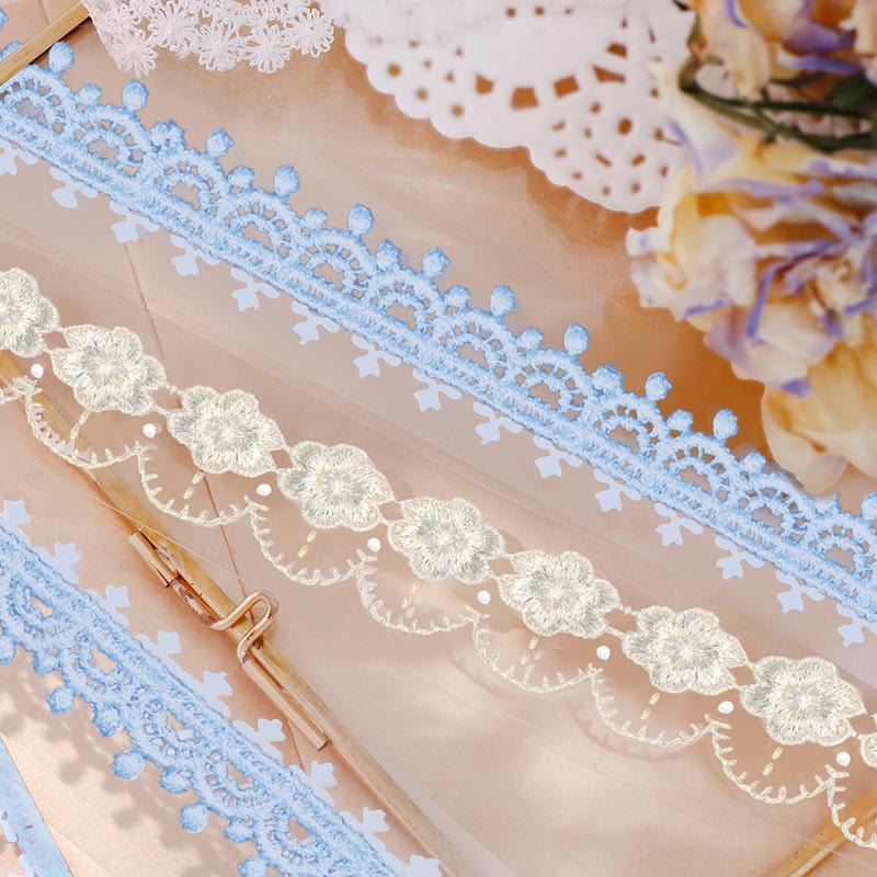 Lace Story Vintage PET Tape DIY Craft Decorative for Scrapbooking Supplies Journal