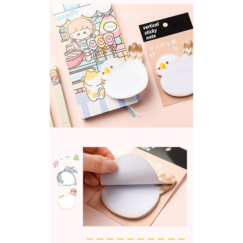 Cute Animal Butt Series Notes Marker Memo Student Gifts