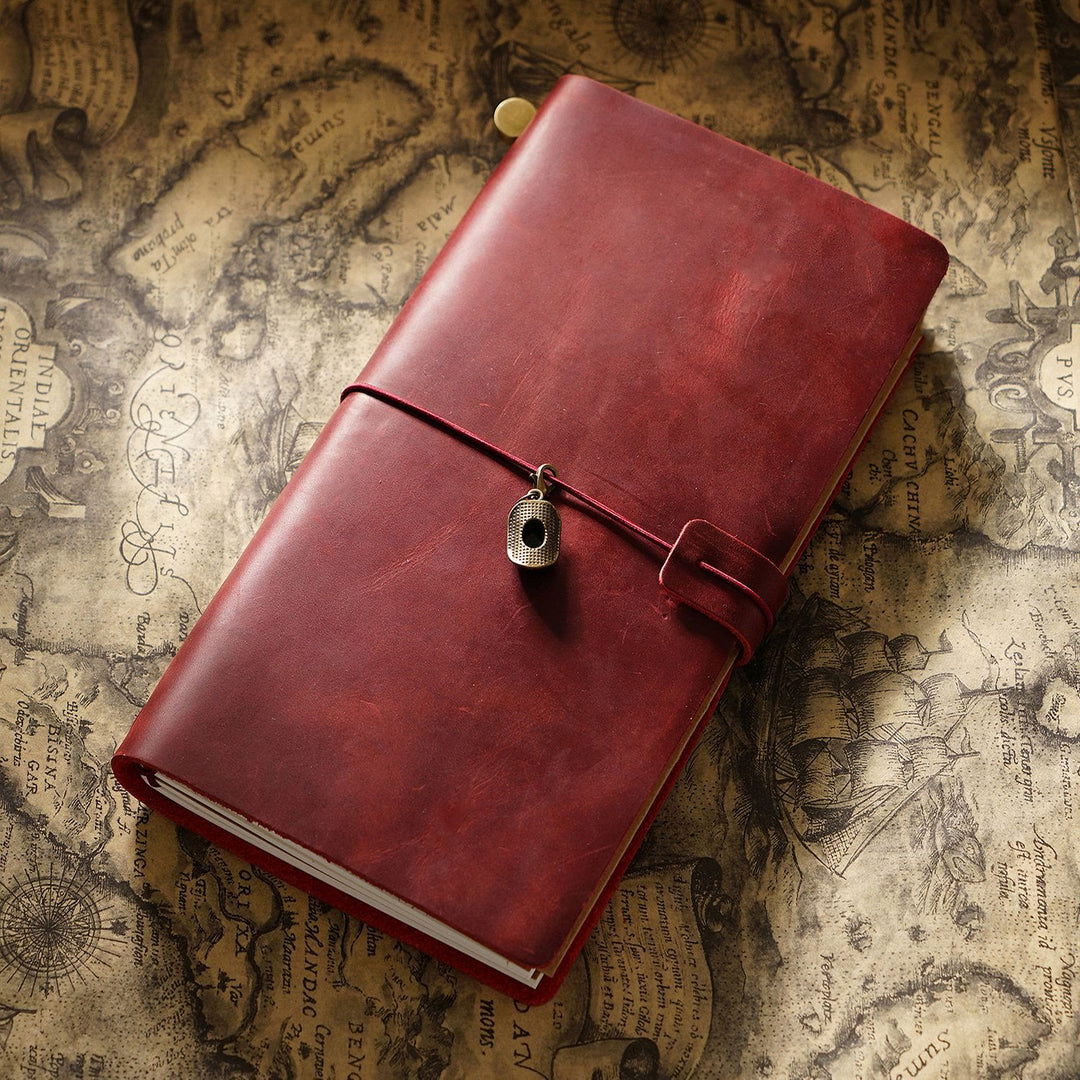 PU Leather Cover Notebook For Travel Daily Record