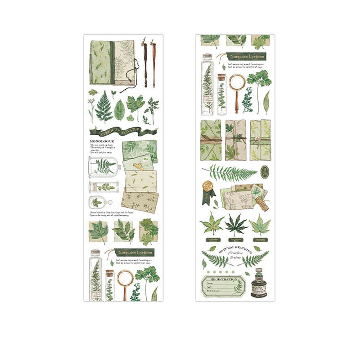 Natural Imprint Series Tape Retro DIY Scrapbook Decor