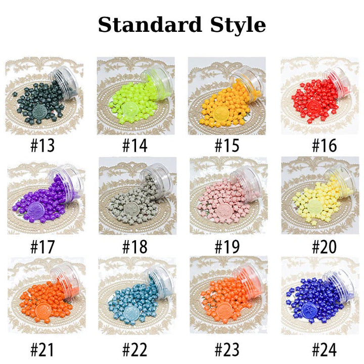 Star Macaron Color Wax Beads For Wedding Stamp Sealing Wax