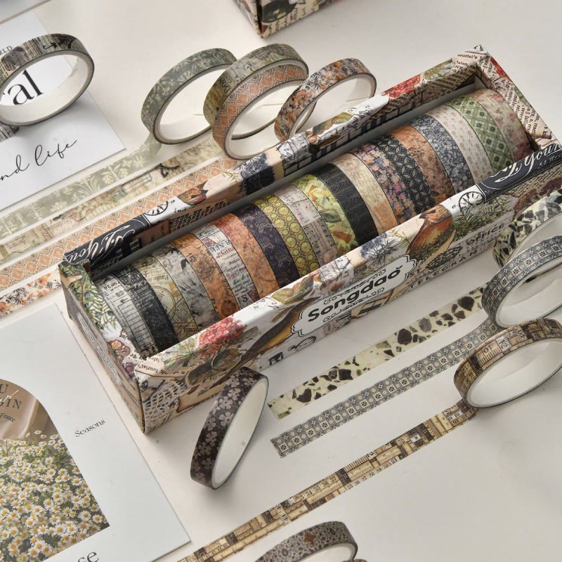 20 Rolls Set First See Series Washi Tape Decorative Scrapbook Tape