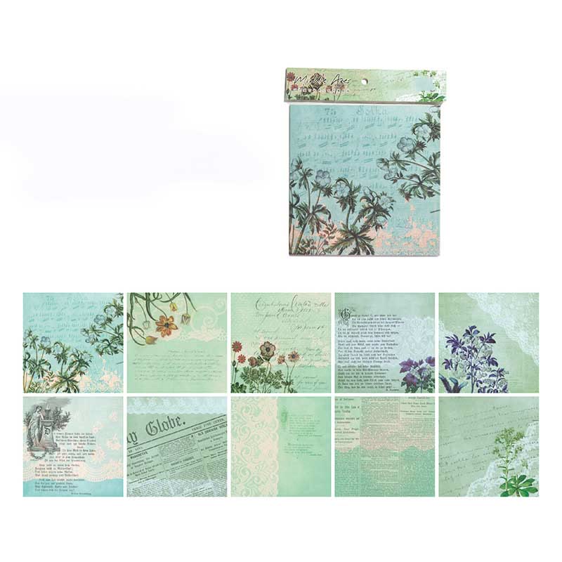 Retro Medieval Series Paper Set Decorative Journaling Paper