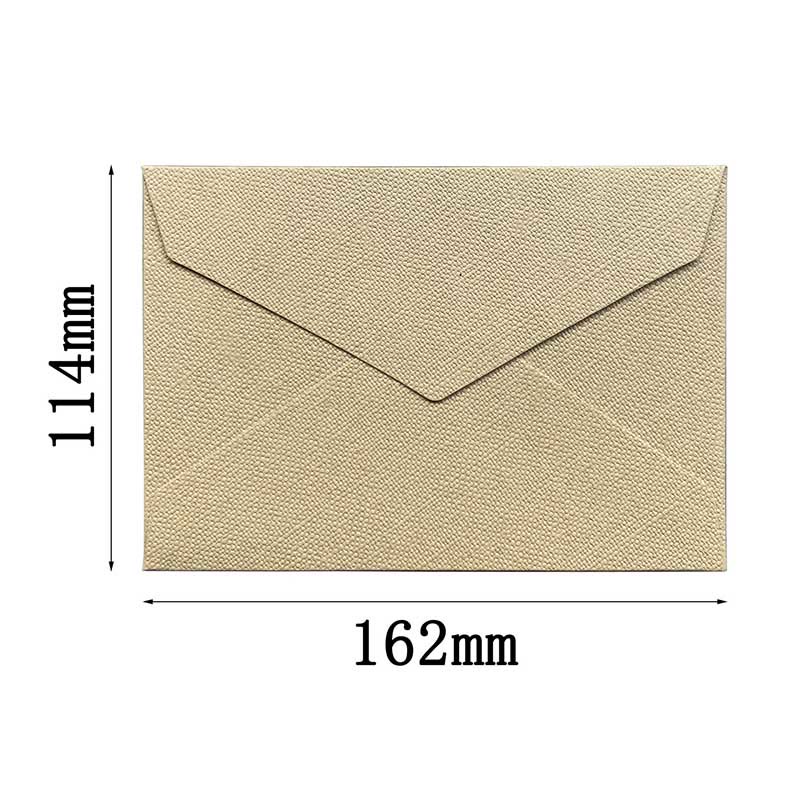 Linen Envelope For Letter Retro Classic Style Invitation Envelope