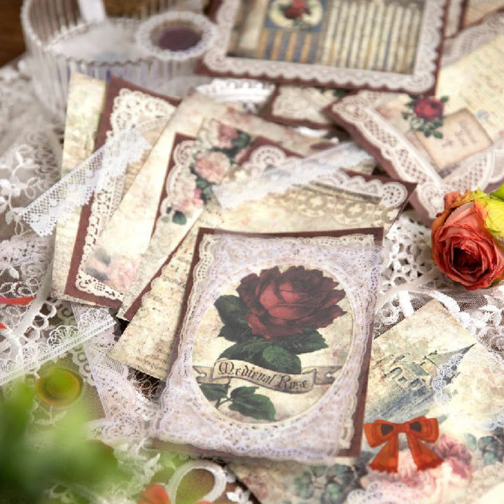 Lace Fantasia Series Paper Decorative Journaling Paper