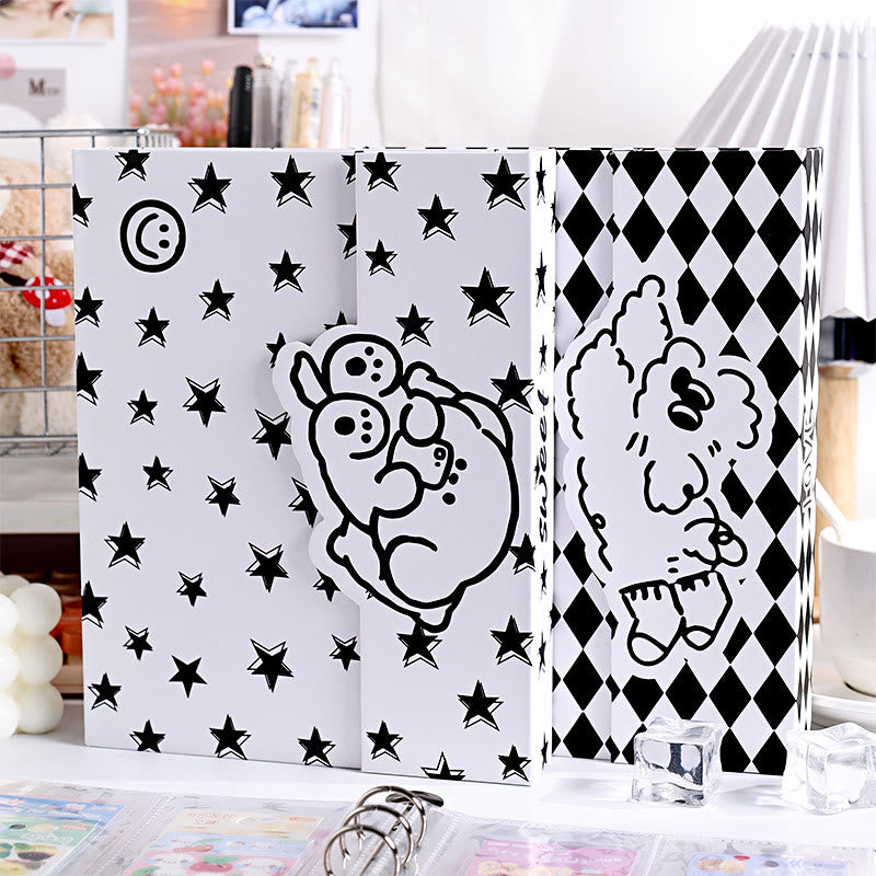 Cute Cartoon Dog Photo Album With Loose Leaf Binder