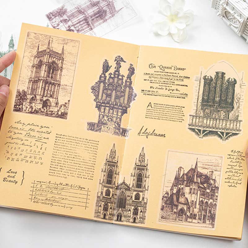 Medieval Castle Series Paper Decorative Journaling Paper