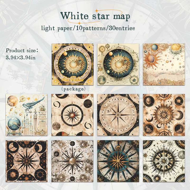 Star Fantasy Series Paper Decorative Journaling Paper