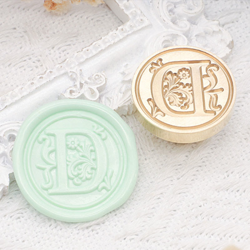 26 Capital Letter Series Seal Wax Stamp Decorative Gift