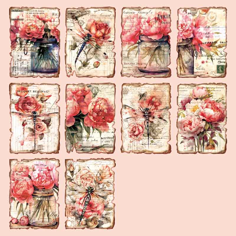 Jenny's Diary Series Paper Set Decorative Journaling Paper