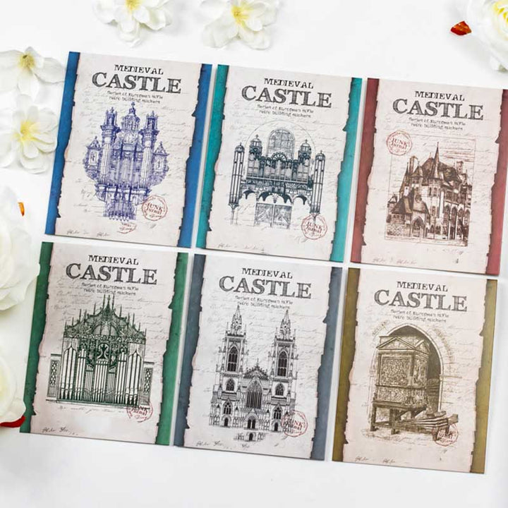 Medieval Castle Series Paper Decorative Journaling Paper