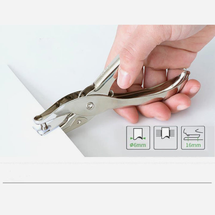 6mm/ 3mm Portable Hole Puncher Quick Crafts Tool For Arts