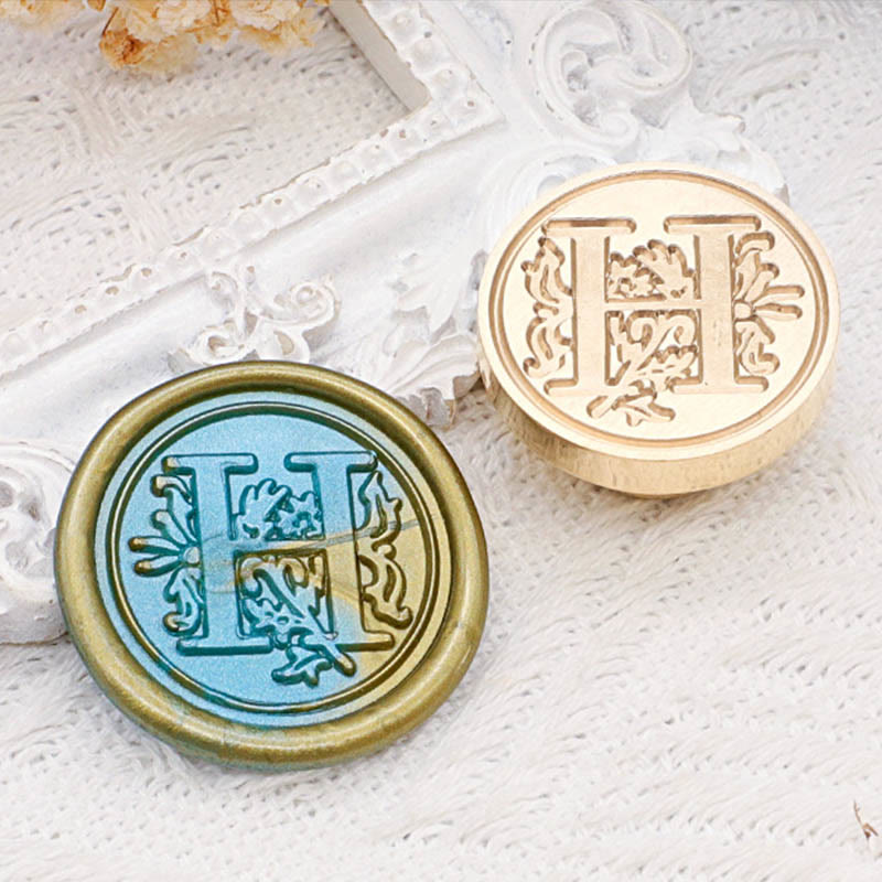 26 Capital Letter Series Seal Wax Stamp Decorative Gift