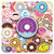 Delicious Donut Stickers 50pcs Cute Doughnut Sticker for Bottle Scrapbook Journaling