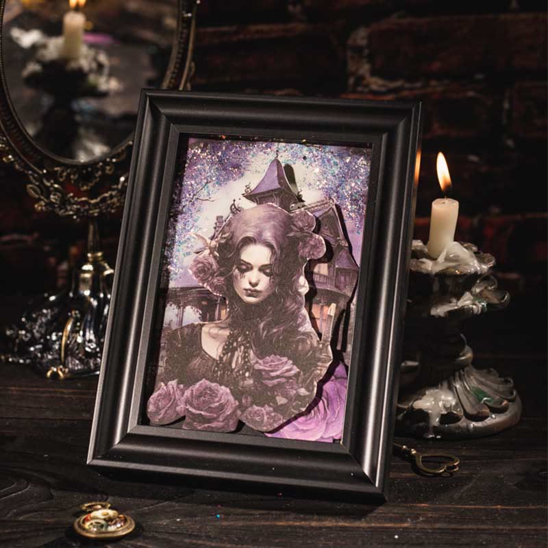 Gothic Dark Series Paper Decorative Journaling Paper