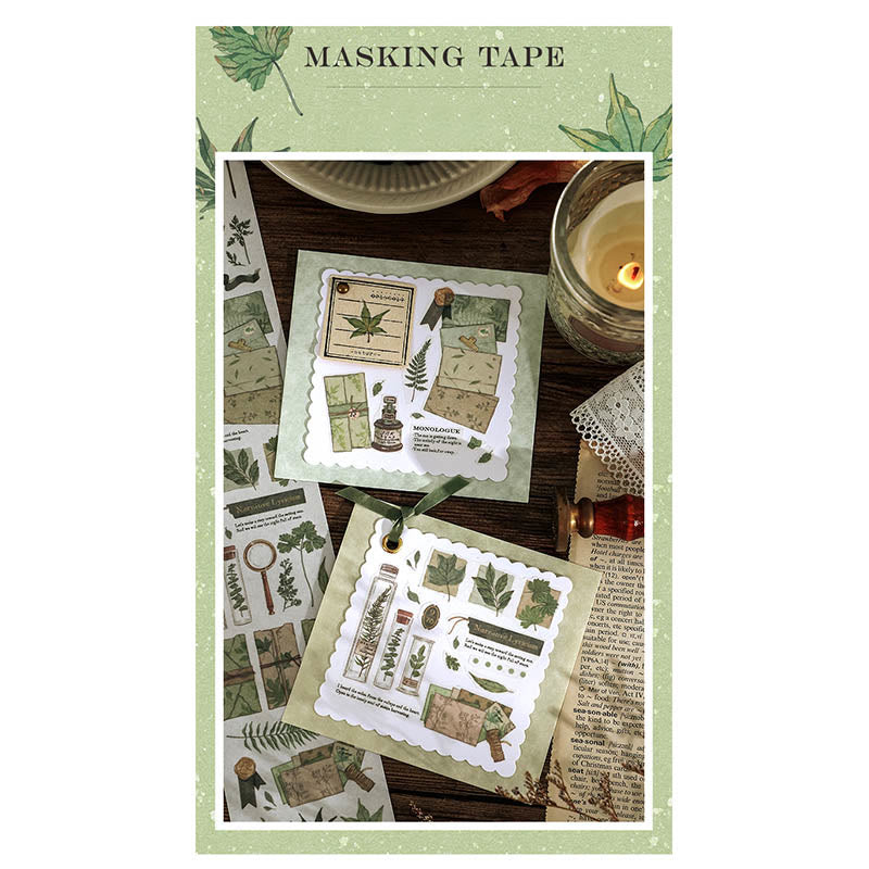 Natural Imprint Series Tape Retro DIY Scrapbook Decor