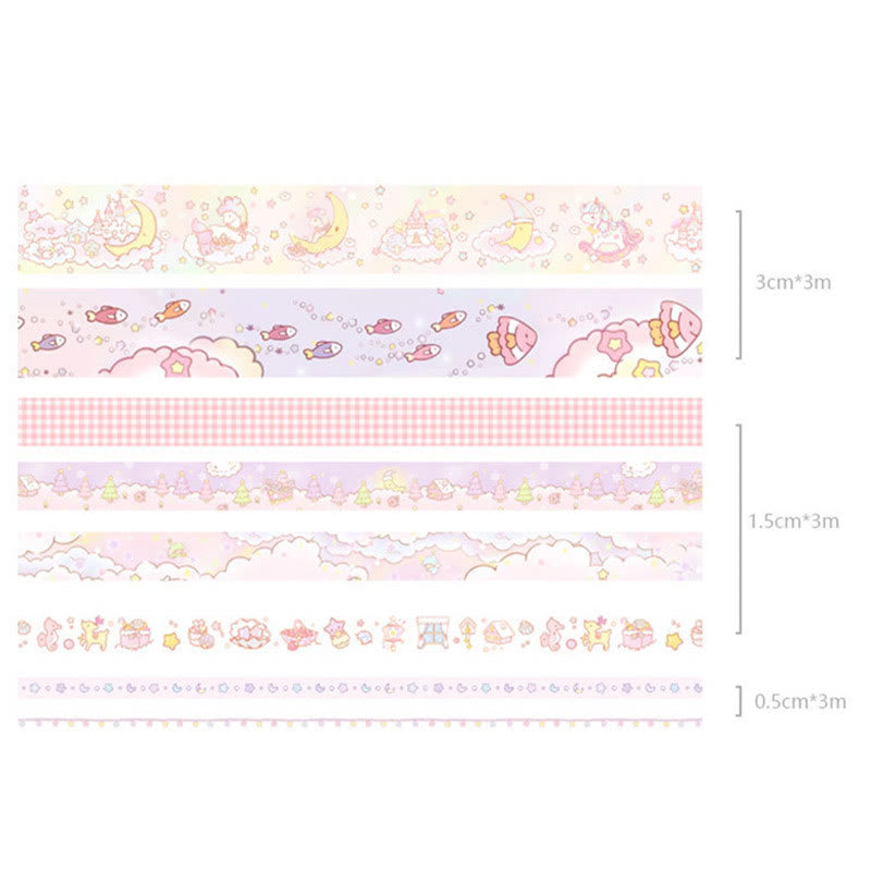 Fresh Nature Daily Series Washi Tape Set Decorative Scrapbook Tape