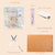 Scrapbook Tools Series Paper Sticker Crafts Journal Material Set 6 Pieces