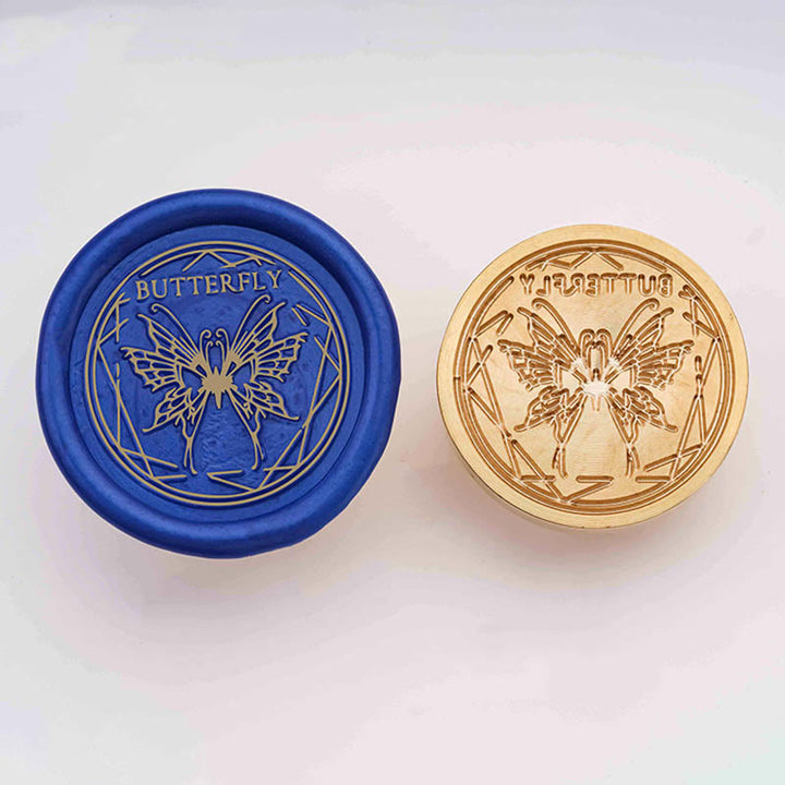 Elegant Butterfly Animal Series Seal Wax Stamp Decorative Gift