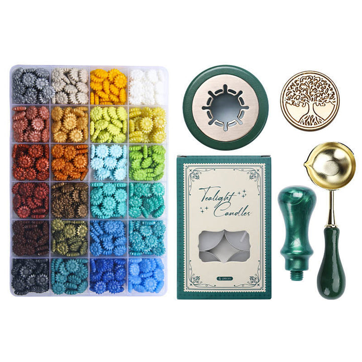 Life Of Tree Series Wax Seal Stamps Gift Set