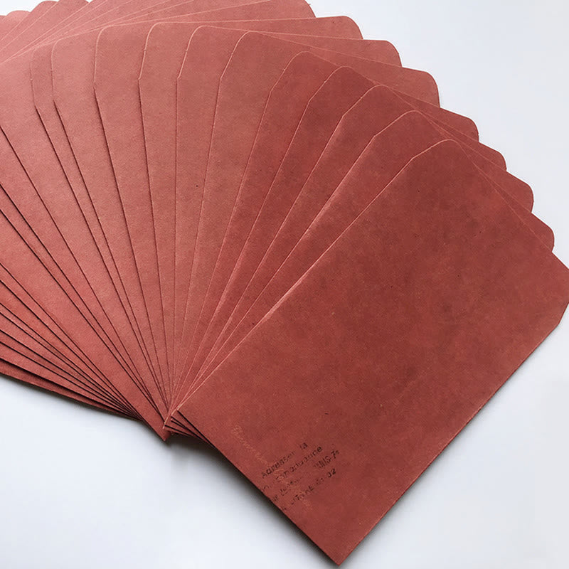 Brown Color Retro Kraft Paper Envelopes For Mail Letter