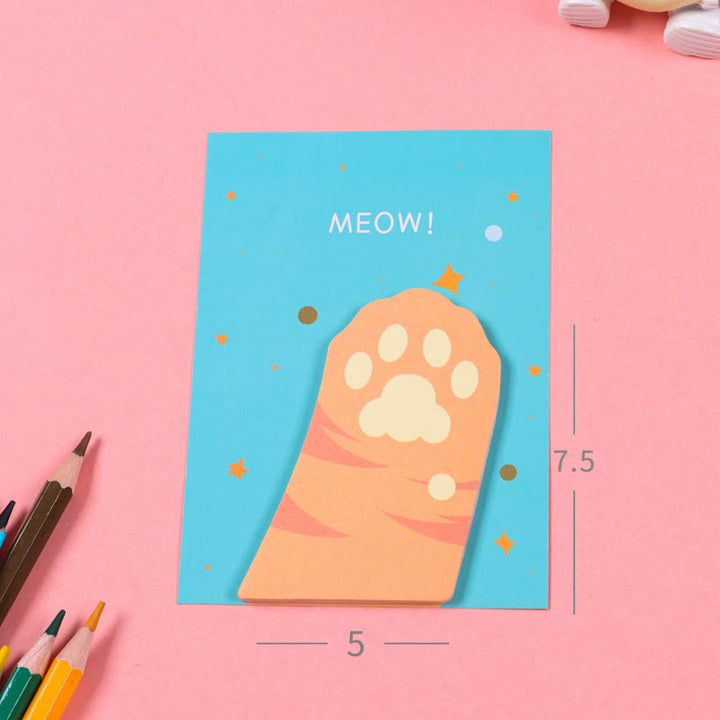 Cute Claw Stcky Notes Cartoon Marker Memo Kawaii Gifts