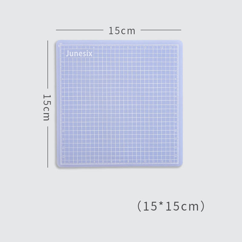 Semi Transparent Grid Cutting Mat Crafts Board For Scrapbooking