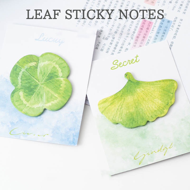 Creative Leaves Series Notes Marker Memo Student Gifts