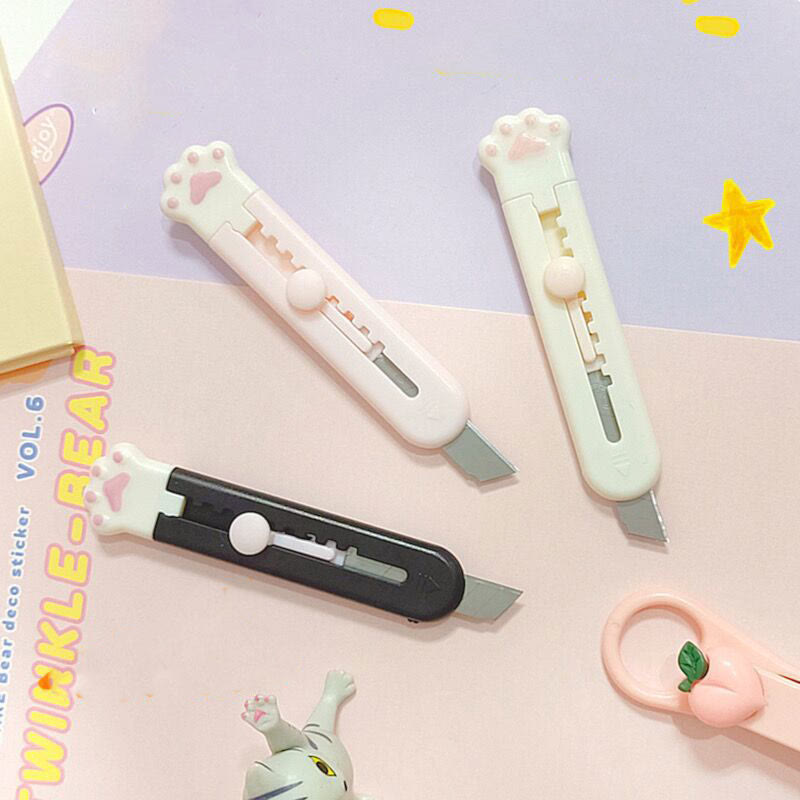 Express Cute Cat Claw Mini Pocketknife For Scrapbooking