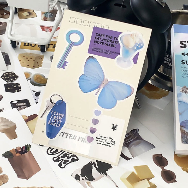 The Gravity Series Sticker Book For DIY Journal Decor