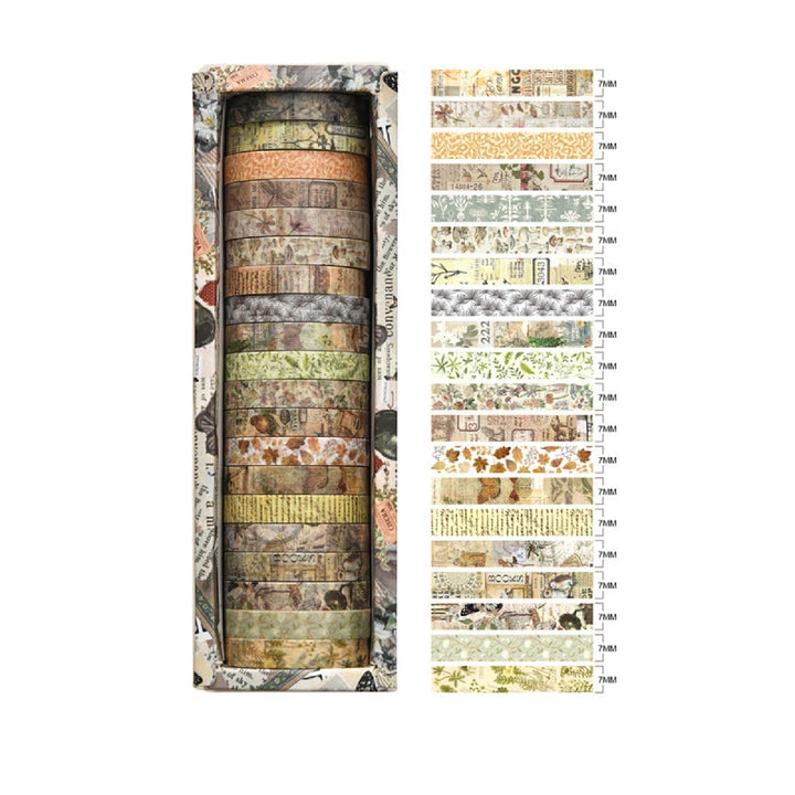 20 Rolls Set First See Series Washi Tape Decorative Scrapbook Tape